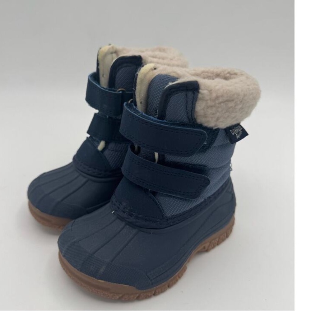 OshKosh B'gosh Navy and Tan Kids' Boots